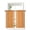 Orange, variant on Modern Minimalist Art Tier Curtains 45 Inch Length,Sheer Curtains for Bedroom Living Room Window Vintage Simple Lines Black Rod Pocket Drapes Kitchen Curtains Small Half Window 27.5"x45" 2 Panels