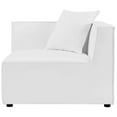 thumbnail image 7 of Lounge Loveseat Sofa, Fabric, White, Modern Contemporary Urban Design, Outdoor Patio Balcony Cafe Bistro Garden Furniture Hotel Hospitality, 7 of 7