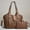 Brown, variant on iTNHFP Womens Tote Bag 2023 New Large Capacity Bag Shoulder And Child Bag Large Package