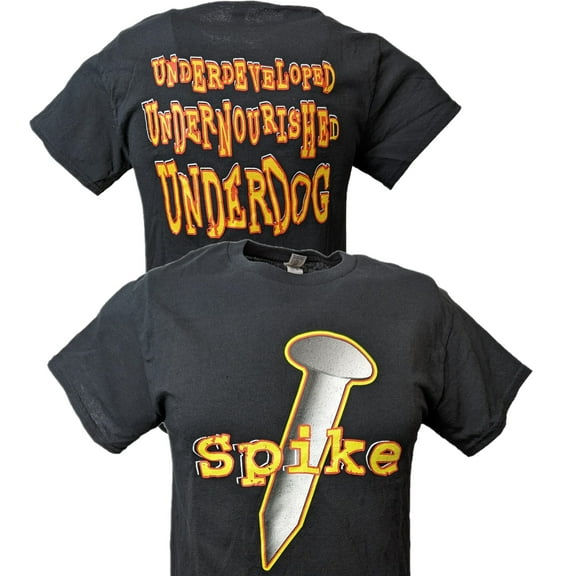 Spike Dudley Underdog Black T-shirt