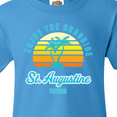 thumbnail image 4 of Inktastic Summer Enjoy the Sunshine St. Augustine Florida in Blue Youth T-Shirt, 4 of 5