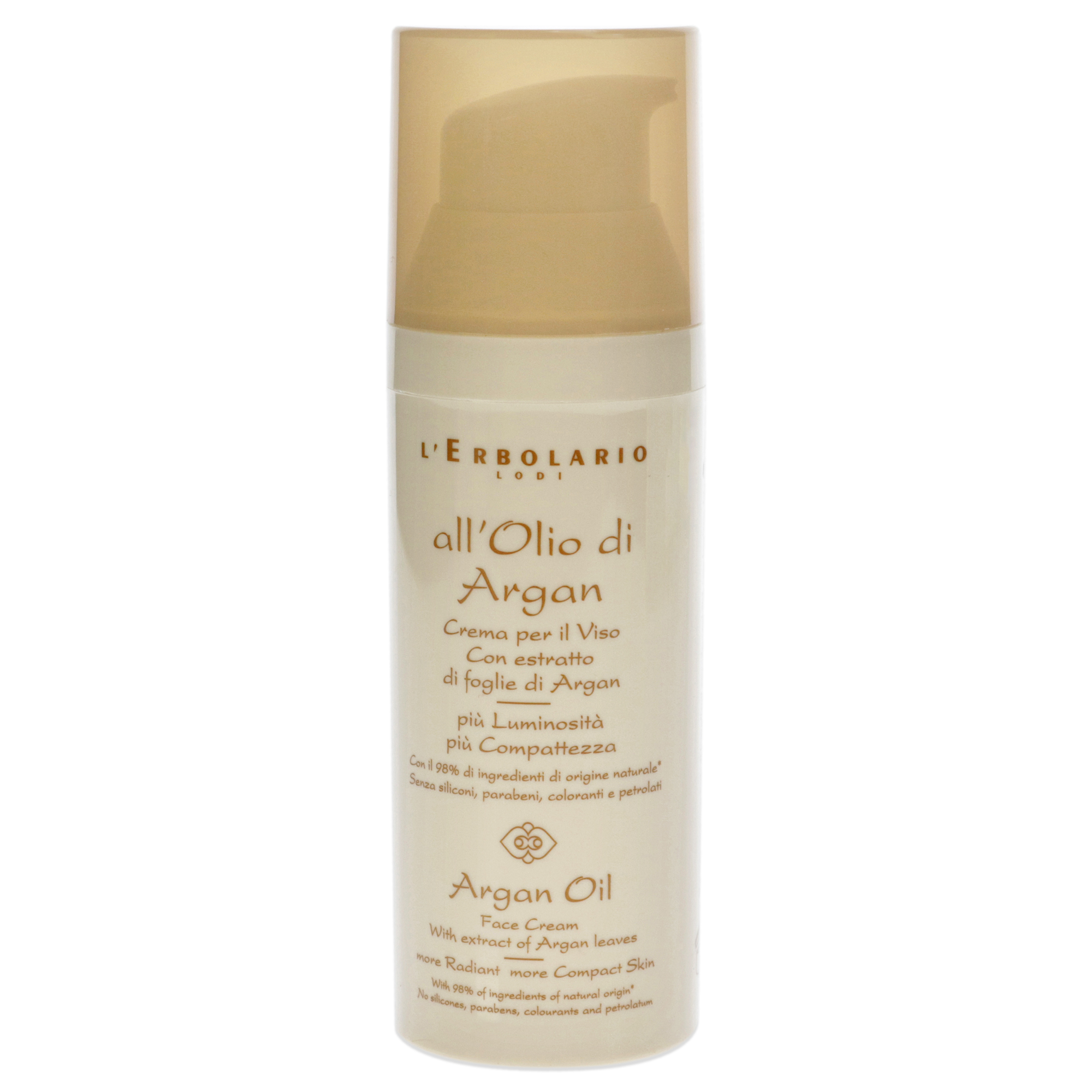 L'Erbolario Argan Oil Face Cream, Face Moisturizer, 1.6 oz