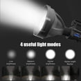 thumbnail image 4 of Sonducket Foco recargable de largo alcance, reflector de alta potencia, copa de luz grande, 4 modos, linterna USB, antorcha superbrillante, pesca Pescar Sonducket OD029223-00, 4 of 6