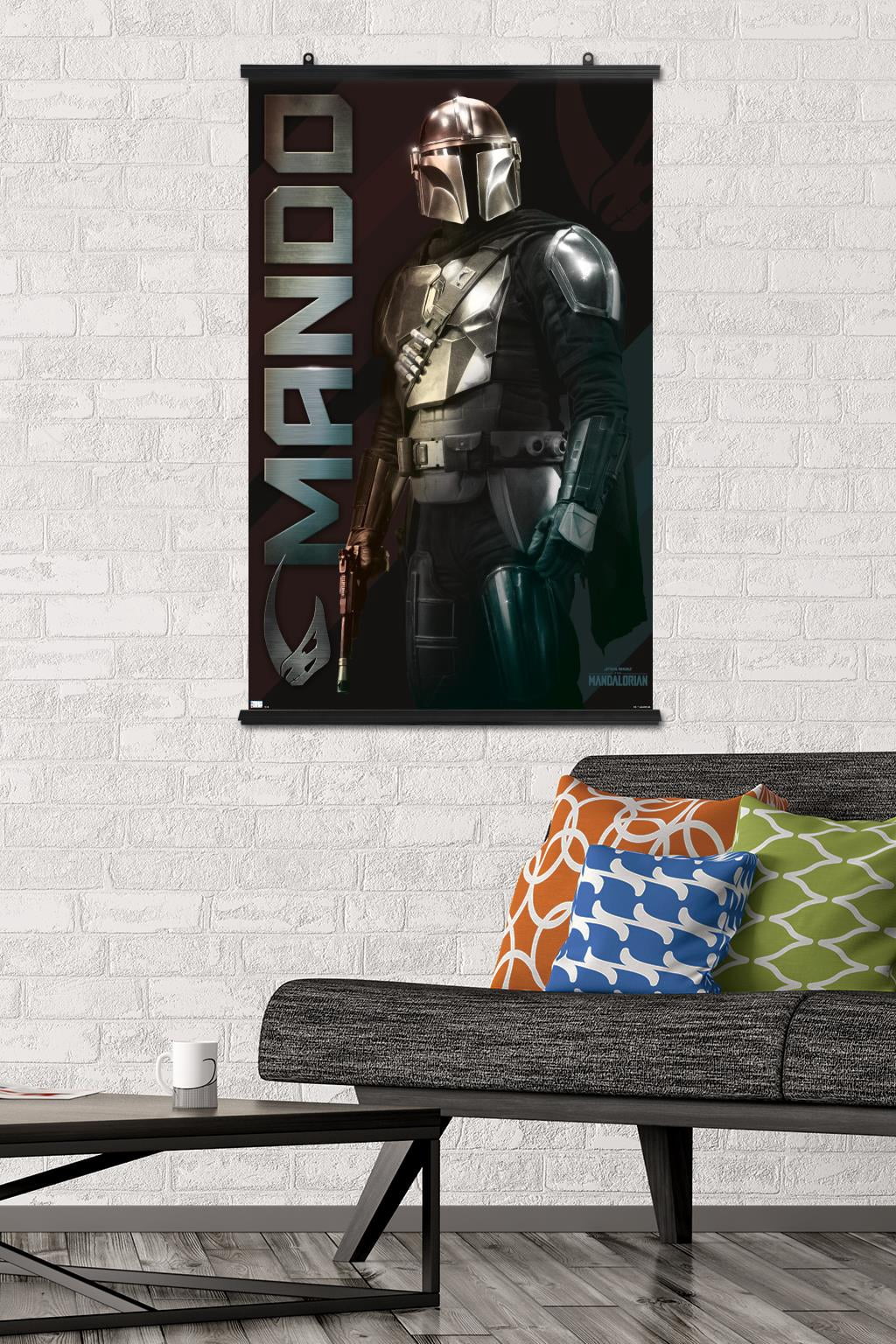 Star Wars: The Mandalorian - Name Wall Poster, 22.375" x 34"