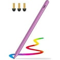 thumbnail image 1 of LinQingQ Stylus Pen for iPad with Palm Rejection, Compatible with 2018-2024 iPad Models: 6th-10th Gen, Pro 11" 12.9" (M4), Mini 5th-6th, Air 3rd-5th (M2) -Purple, 1 of 1