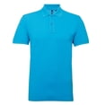 thumbnail image 1 of Asquith & Fox Mens Short Sleeve Performance Blend Polo Shirt, 1 of 2
