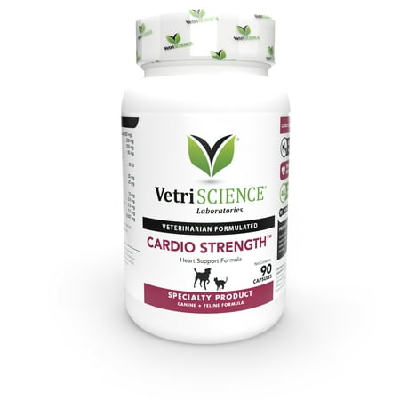 UPC: 0026664163196 | VetriScience Cardio Strength  Heart Health Supplement for Dogs & Cats  90 Capsules