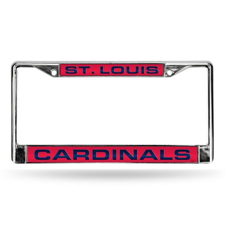 St. Louis Cardinals MLB Chrome Laser Cut License Plate Frame - www.bagssaleusa.com