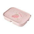 thumbnail image 1 of Hyknon Bento Box Fruit Bento Box Plastic Compartmentalized Lunch Box For Students And Office Workers Portable Microwave Heating Lunch Box Bento Lunch Box with Compartment, 1 of 3