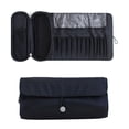 thumbnail image 1 of Bolsa de almacenamiento portátil para brochas de maquillaje, bolsa de almacenamiento de viaje para cosméticos, bolsa de protección para brochas de maquillaje multifunción, bolsa de herramien, 1 of 5