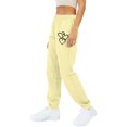 thumbnail image 5 of LEBONYARD Plus Size Pants Clearance,Women Casual Trousers and Trousers Plus Velvet Running Fitness Sports Pants Beige L, 5 of 8