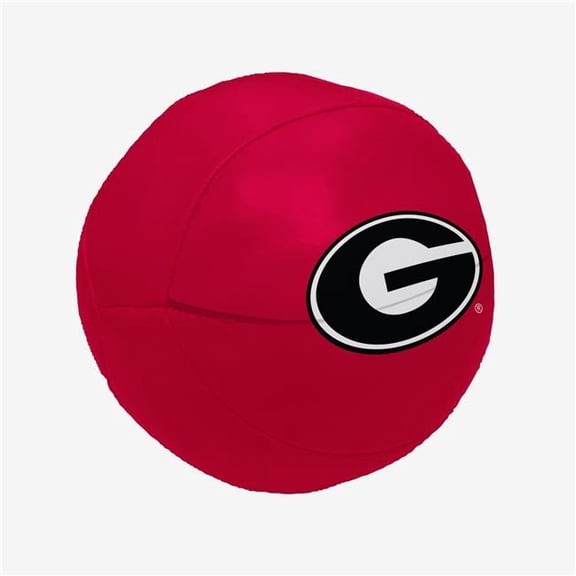 Logo Brands  Georgia 4 in. Micro Soft Basketball
