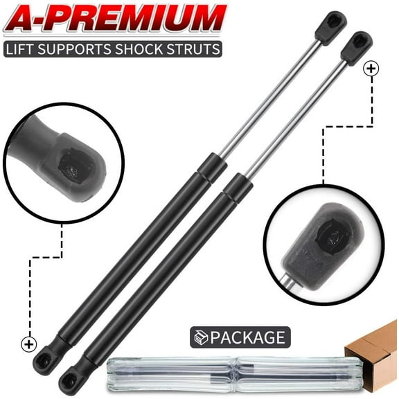 A-Premium Rear Window Lift Supports Shock Struts Replacement for Nissan 240SX 1991-1994 Coupe or Convertible 2-PC Set