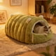 thumbnail image 1 of Cama para mascotas, cama para gatos tipo villa, cama extraíble para perros, cama cálida de invierno para gatos, nidos para mascotas de doble función, tapete para mascotas, cama de tela para mascotas, 1 of 6