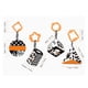 thumbnail image 4 of De Juguetes Para Bebés De Alto Contraste, Sonajeros Blancos Y Negros Para Bebés, Gimnasio Para Bebés, Cuna, Cochecito, Juguetes Colgantes 4 Uds. Sweethay FN005830-00, 4 of 6