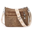 thumbnail image 6 of GAEKEAO Crossbody Bags for Women Soft Leather Large Capacity Multi Pocket Shoulder Purse with Adjustable Strap, 6 of 8
