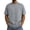 Mens Shirts Gray, variant on Mens Big and Tall Rivet T-Shirts, Short Sleeve Shirts for Men Summer Fashion Loose Fit Solid Color Crewneck Tees Fathers Day Gifts