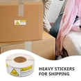 thumbnail image 4 of STOBOK Caution Heavy Stickers for Shipping and Moving Boxes Multipurpose Team Lift Warning Labels, 4 of 5