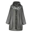 thumbnail image 4 of STRANDCHIC 1Set Adult Hooded Raincoat EVA Long Sleeve For Outdoor And Emergency Protection, 4 of 8