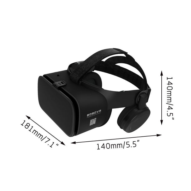 Casque DPTALR Vr pour t l phones Iphone et Android Lunettes de r alit virtuelle 3d avec lunettes de casque sans fil pour films et jeux Imax avec