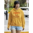 thumbnail image 2 of California Girls Team Banner Hoodie Women -Image by Shutterstock, Female Large, 2 of 4