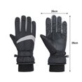 thumbnail image 2 of MESSUEN Fleece Gloves Snow Gloves Ski Gloves Cotton Gloves for Women Exercise Gloves Warm Gloves for Men Cycling Gloves Driving Accessories Womens Winter Gloves Warm Gloves Black 1 One Size, 2 of 2