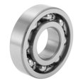 thumbnail image 1 of Rodamientos de bolas de ranura profunda Unique Bargains 6307 & P5 35x80x21mm rodamientos lubricados tipo abierto tono plateado para ruedas de scooter y patineta, 1 of 6