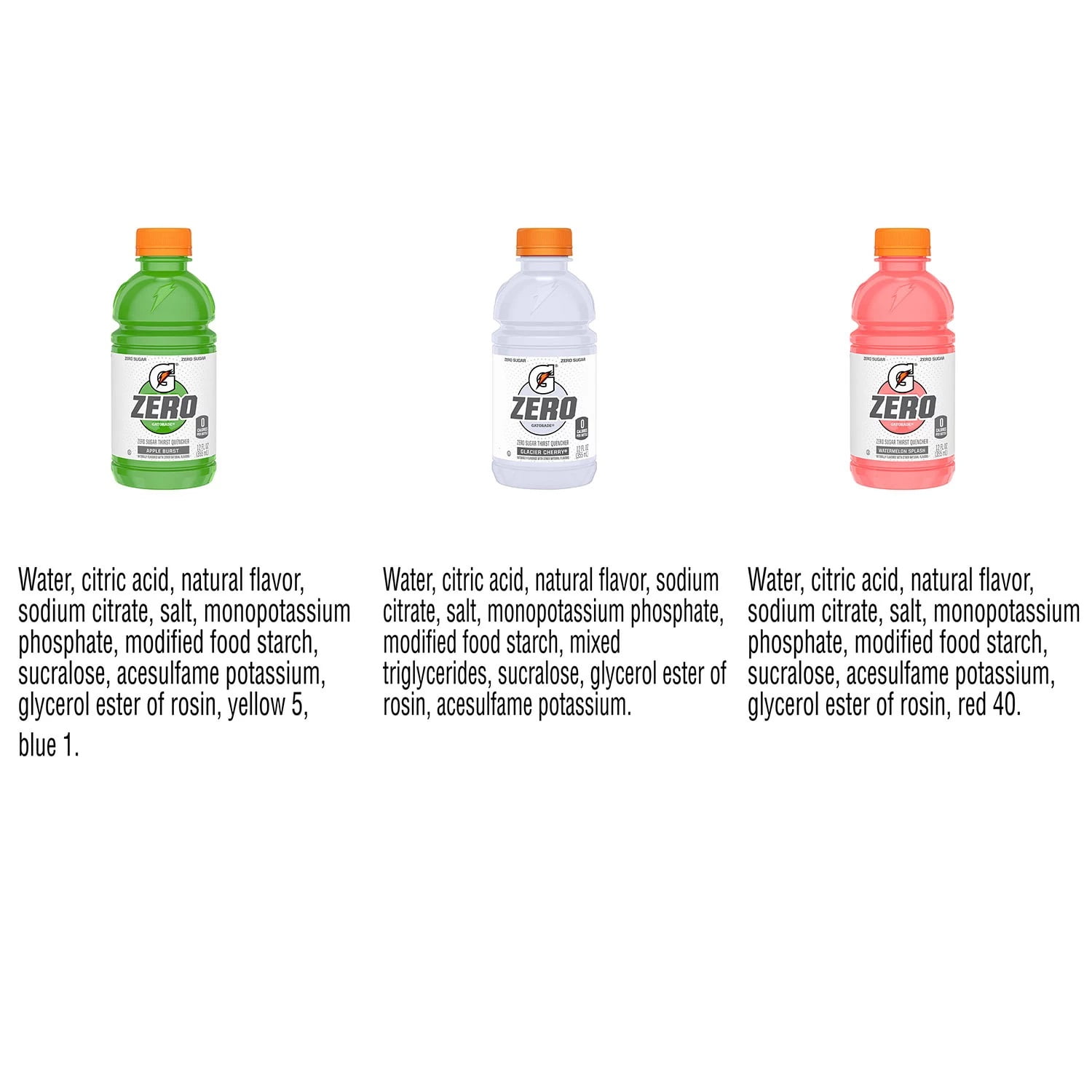 Gatorade G Zero Splash Variety Pack, 12 Fluid Ounce (Pack of 28)