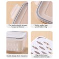 thumbnail image 4 of CSChome Conteneurs Empilables pour Conservation des Aliments avec Panier de Vidange pour Réfrigérateur, 4 of 7