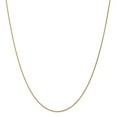 thumbnail image 6 of 14K Yellow Gold 1.1mm Solid Polished Spiga Chain 16 Inch, 6 of 6