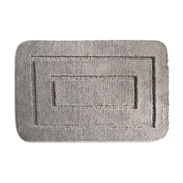Yhmxh Alfombrillas de baño para baño Alfombra de baño Alfombra de baño antideslizante, absorbente, para entrada, dormitorio Decoración del baño