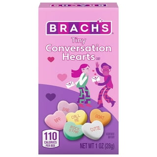 Sweethearts Valentine Conversation Hearts Hard Candy, 0.9 oz. Full Size Box