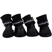 Waterproof Dog Boots Anti-Slip Dog Paw Protection Shoes Pet Dog Shoes Paw Protector Doggy Boots for Small Medium Dogs Cats Puppy