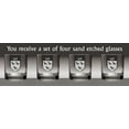 thumbnail image 2 of Gill Irish Coat of Arms Tumbler Glasses - Set of 4 (Sand Etched), 2 of 2