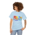 thumbnail image 3 of Happy Rainbow Unisex Heavy Cotton Tee, 3 of 12