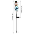 thumbnail image 3 of Solar Lights Christmas Solar Christmas Light LED Snowman Penguin Ground Lamp Outdoor Garden Decoration Lamp Solar lLghts Outdoor Waterproof, 3 of 9