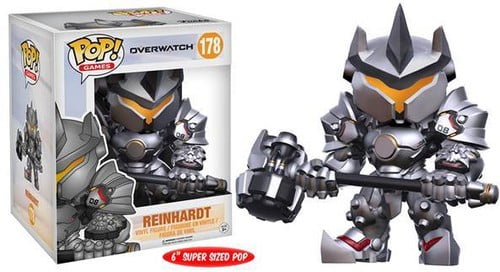Funko Pop! Games: Overwatch - Reinhardt 6" Figure