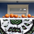 thumbnail image 4 of Uxgjfwu Halloween Fan Flag Banner Outdoor Yard Fence Wall Hanging Decor for Indoor and Courtyard Party Supplies, 4 of 6