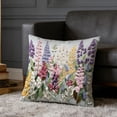 thumbnail image 4 of Flower Pillow Cover, 17.7x17.7in Spring 3D Flower Printed Cushion Cover, Decorative Pillowcase for Sofa Home Living Room and Bedroom Without Insert, 4 of 6