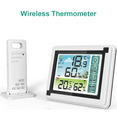 thumbnail image 2 of TJWLP Real Time Temperature and Humidity Display LCD Color Screen Wireless Thermohygrometer, 2 of 8