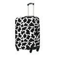 thumbnail image 2 of Bixox Washable Cow Print Black White Printed Luggage Cover, Fashion Suitcase Protector Fits for X-Large luggage, 2 of 8