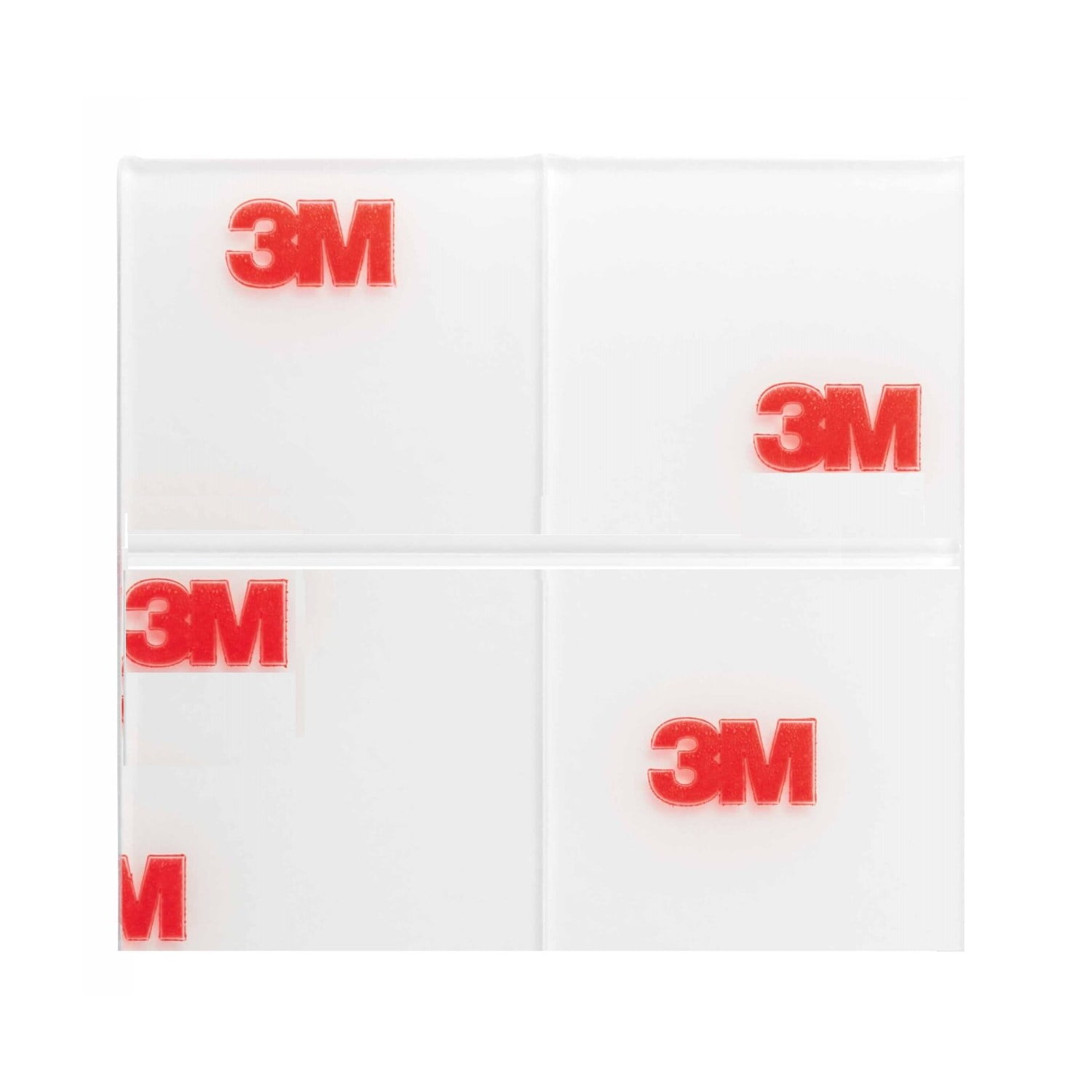 Scotch Mount Double Sided Mounting Tape Squares, 1 x 1 in, Clear, 144 Pack