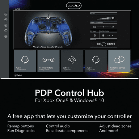 Afterglow - Prismatic Controller for Xbox One, Xbox One S and Xbox One X - Transparent