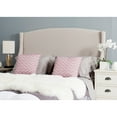 thumbnail image 2 of Safavieh Austin Modern Winged Upholstered Headboard, 2 of 6