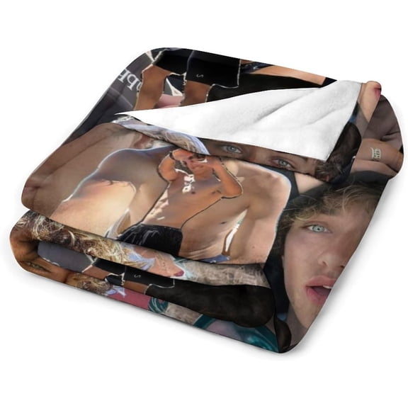 Rap Star Printed Throw Blanket for Youngsters, Perfect for Bedrooms, Playrooms and Lounging Spaces60 x80