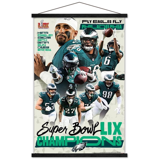NFL Philadelphia Eagles - Champions du Super Bowl LIX