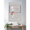 thumbnail image 2 of The Lesson Poster Wall Art, Modern Wall Decor For Living Room Bedroom, 8x12 UNFRAMED, 2 of 3