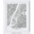 thumbnail image 3 of K&L Design Co: New York Map Poster - 11x14" Map Wall Art Print - Unframed, 3 of 7