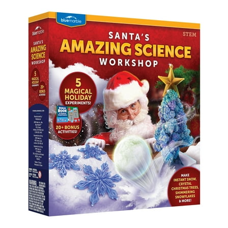 Blue Marble Santa's Amazing Science Workshop