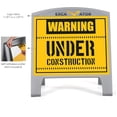 thumbnail image 3 of M&T Displays Mini Street SignPro A-Frame 24.8x19.76 Gray Sidewalk Sign Board for Cafe & Restaurant, 3 of 11